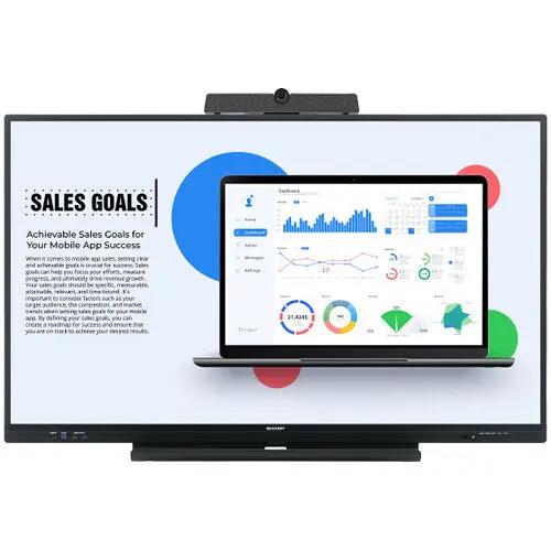 Sharp PN-LC752 AQUOS BOARD 75" UHD 4K Touchscreen Commercial Monitor Sharp USA