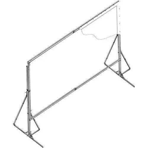 Da-Lite 38309 Fast-Fold Deluxe Screen System, 63.5 x 102.5 in Da-Tex Da-lite