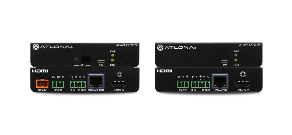 Atlona Avance 4K/UHD Extender Kit with Control and Remote Power Atlona
