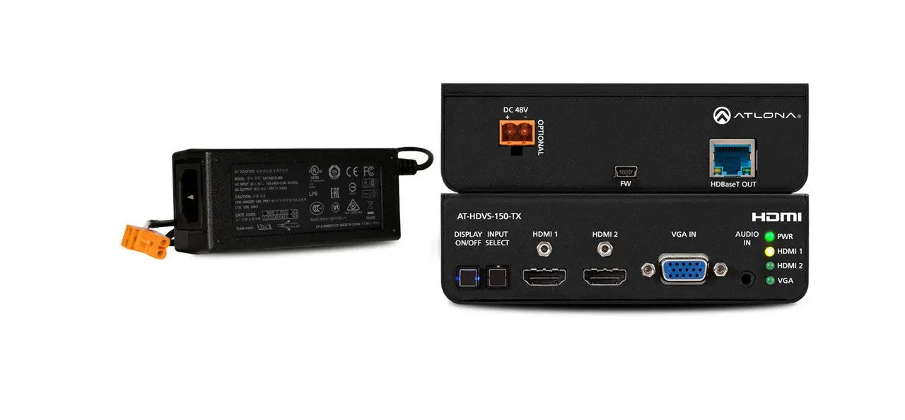 Atlona AT-HDVS-150-TX-PSK Three-Input HDBaseT Transmitter for HDMI and VGA Atlona