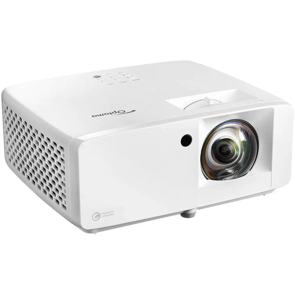 Optoma ZK430ST 3700-Lumen 4K Short-Throw Laser DLP Projector Optoma