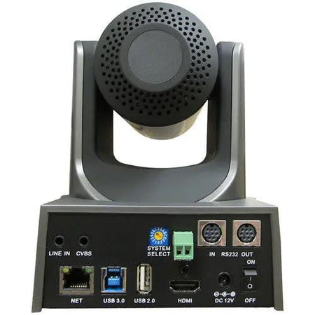 PTZOptics PT12X-USB-GY-G2 12x-USB Gen2 Live Streaming Camera Lumens