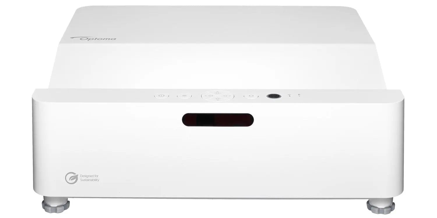 Optoma ZK420UST compact 4K UHD ultra short throw laser projector Optoma