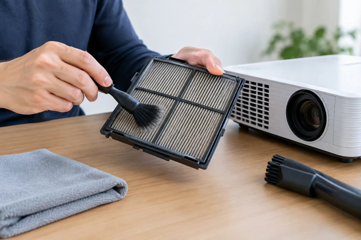 How to Clean Projector Filters Without Risk