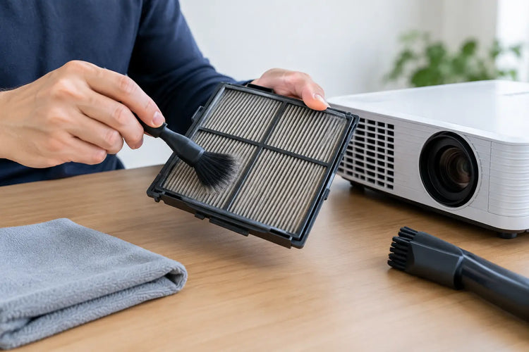 How to Clean Projector Filters Without Risk
