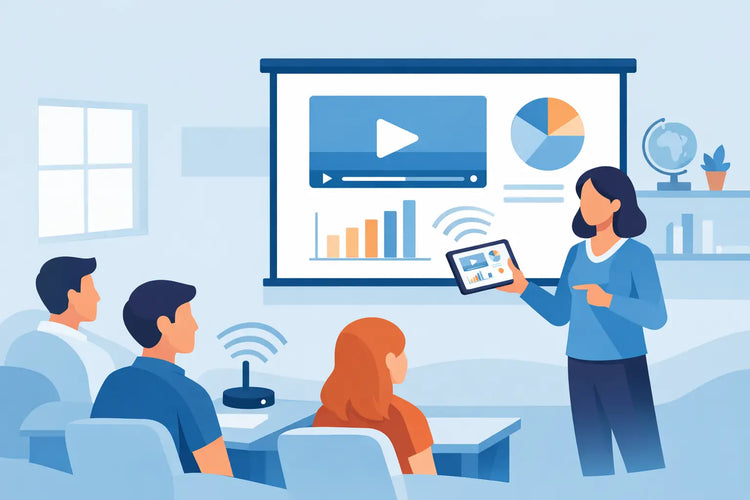 Wireless Screen Sharing for Classrooms