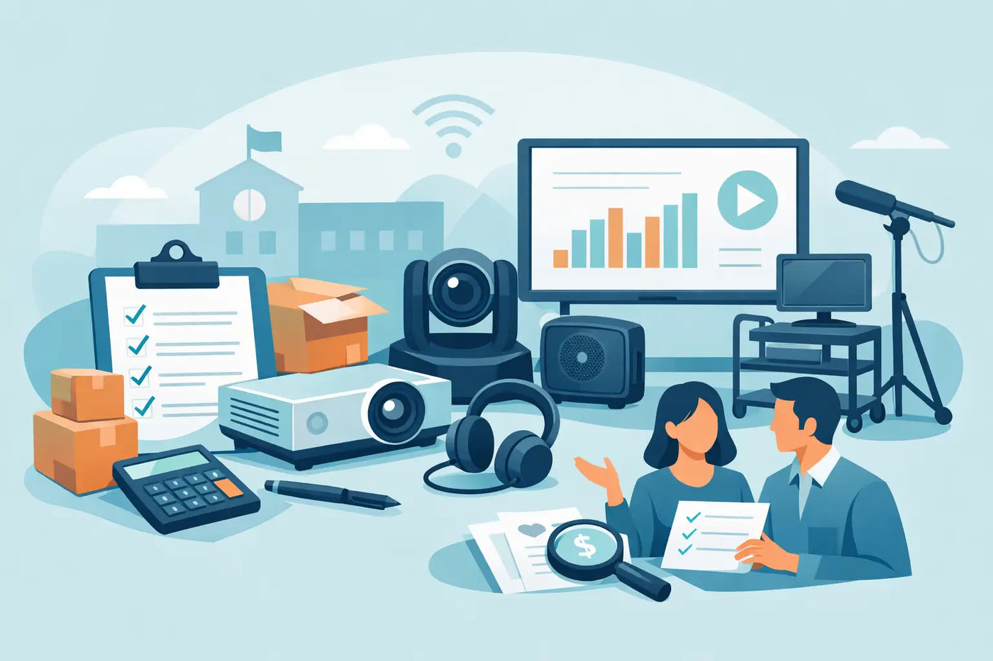 School Purchase Order AV Equipment Tips