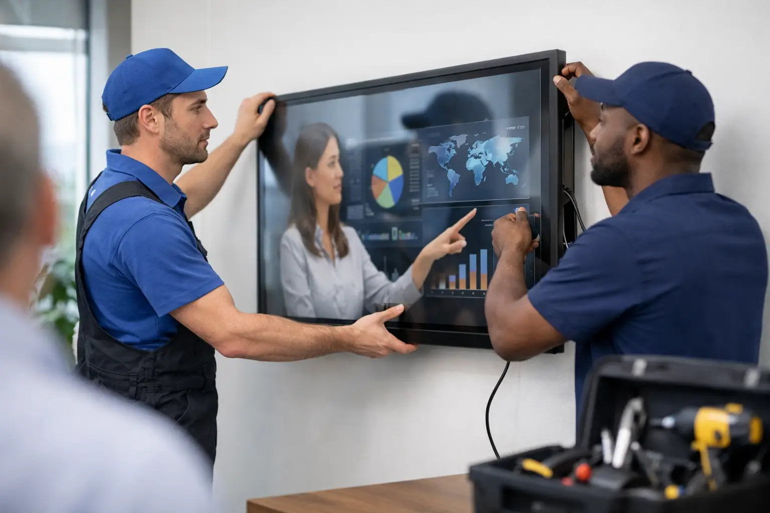 Interactive Display Installation Support