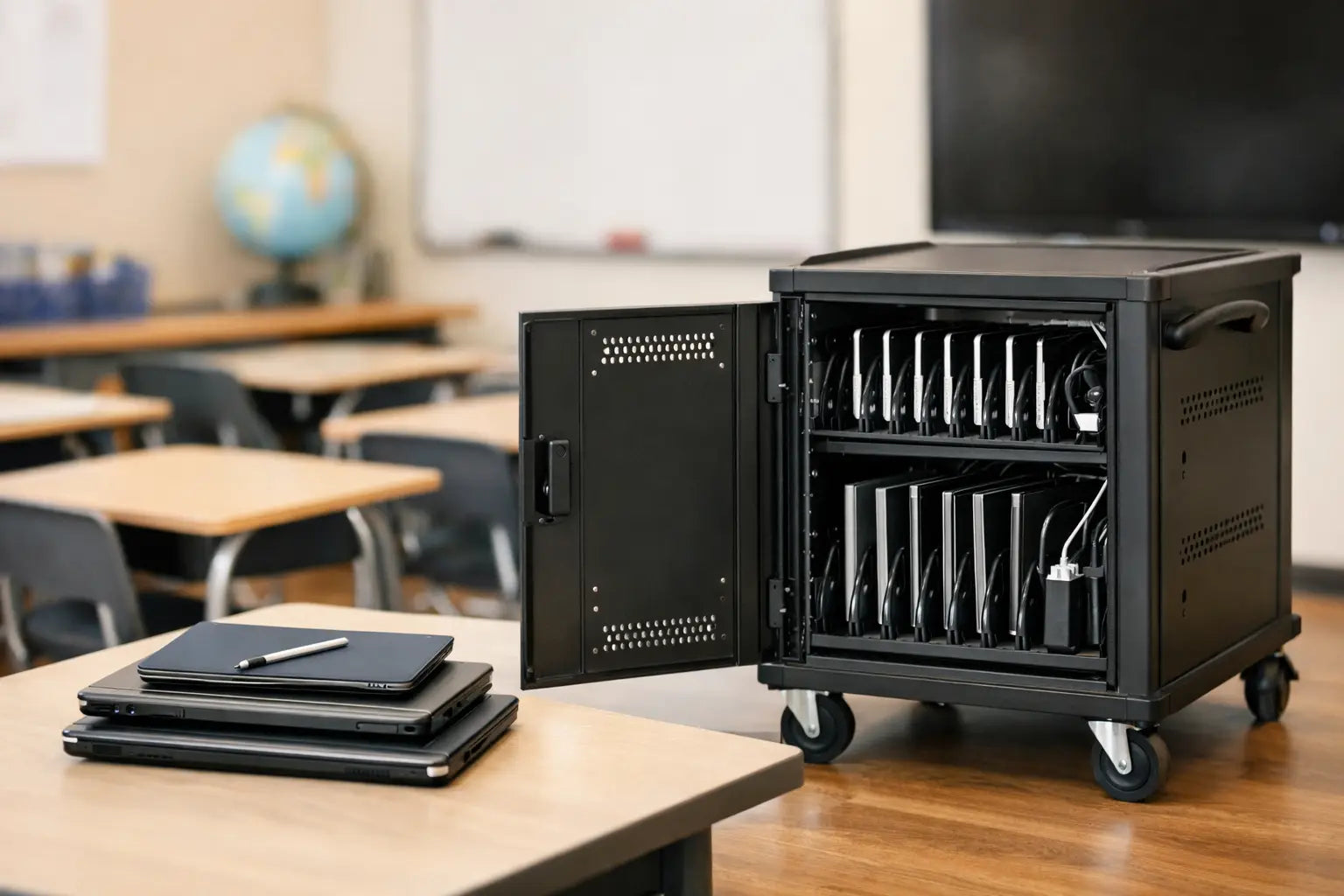 Choosing a Charging Cart for Classroom Devices