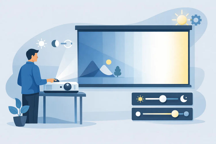 How to Optimize Projector Screen Brightness