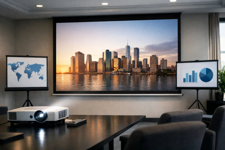 Choosing Projection Screens for Professional Spaces