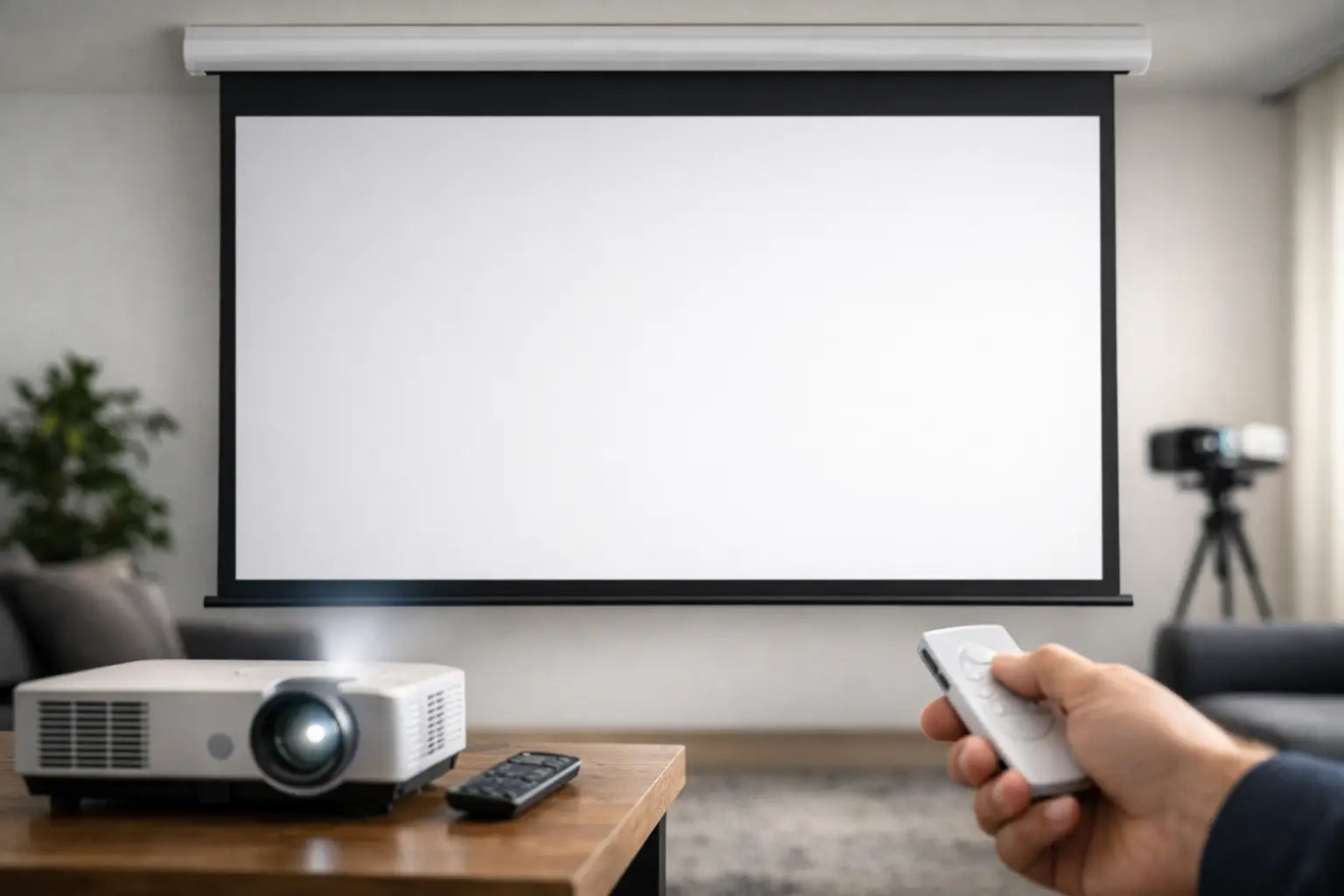 How to Choose Motorized Projector Screen