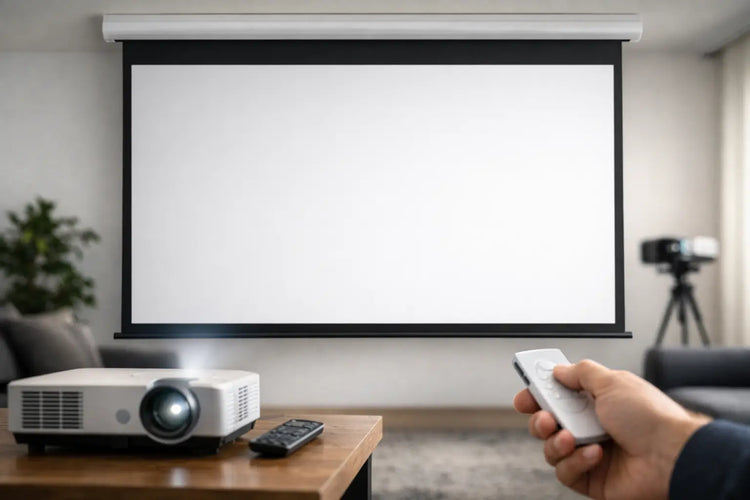 How to Choose Motorized Projector Screen