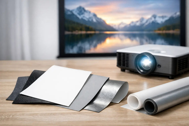 Projector Screen Materials Comparison Guide