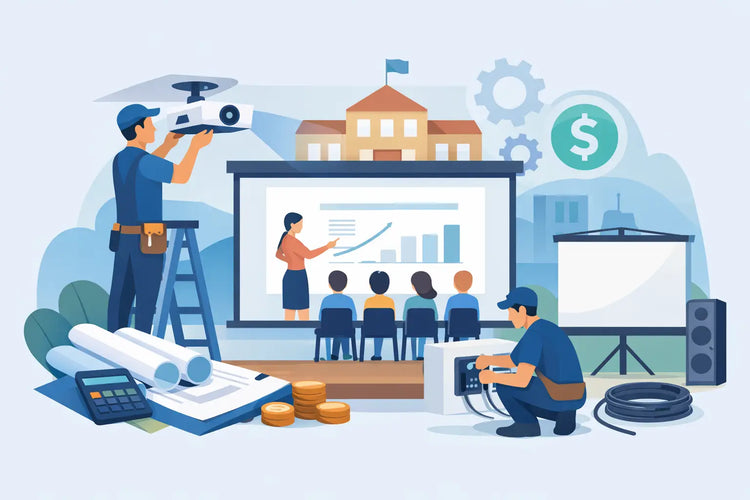 Projector Installation Cost for School
