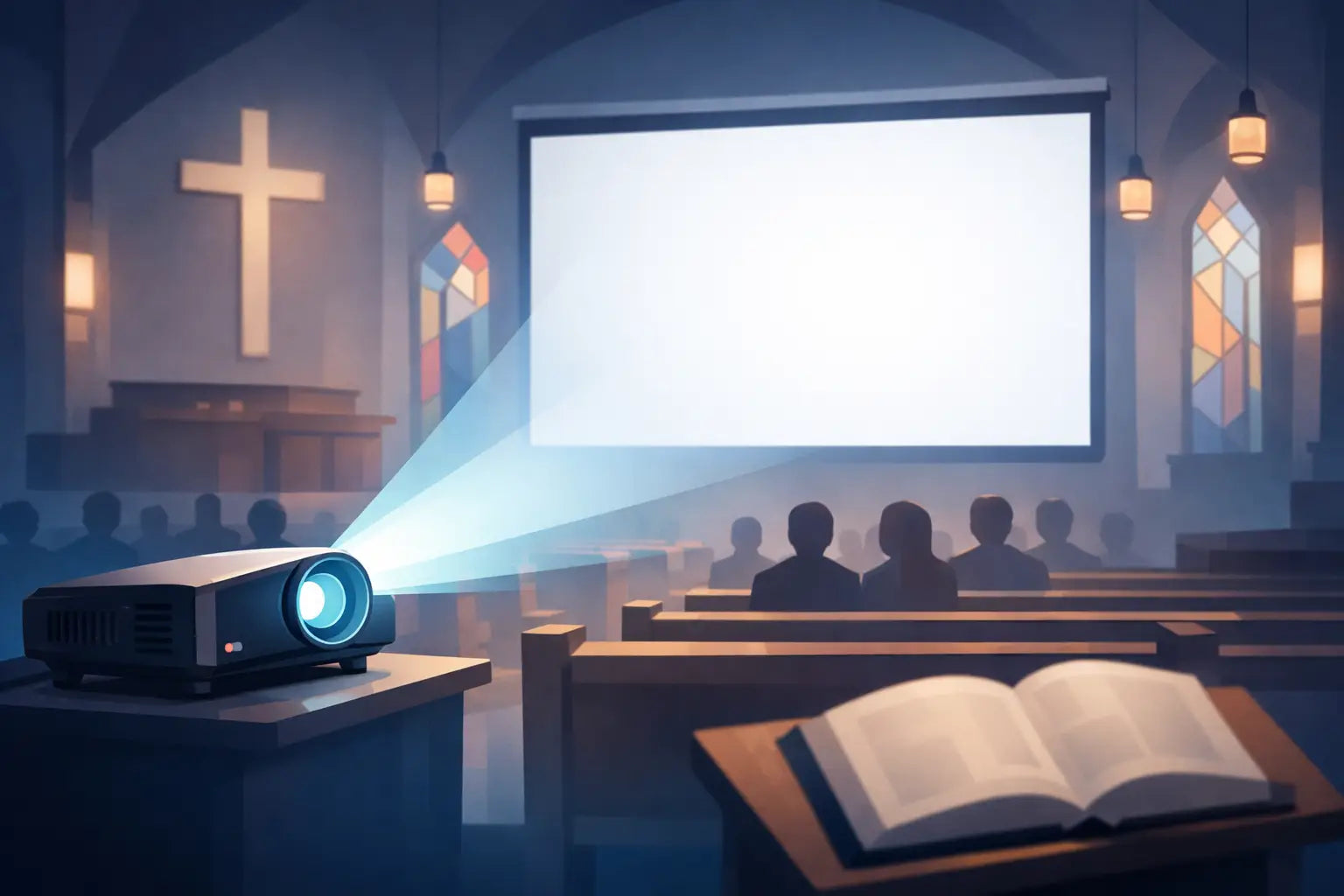 How Many Lumens for Church Projector? – Protech Projection Systems