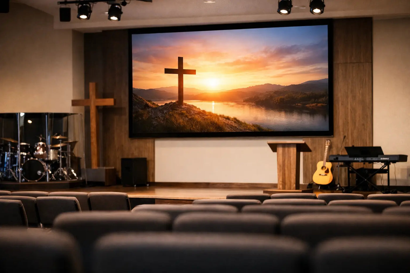 Church Sanctuary Display Guide for Clear Viewing