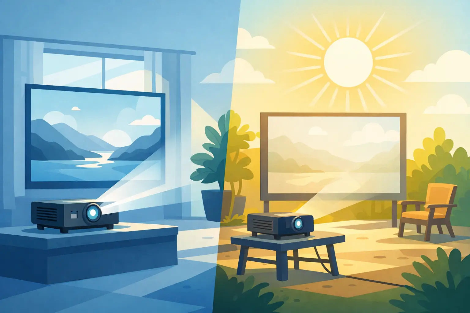 What Projector Works in Daylight?