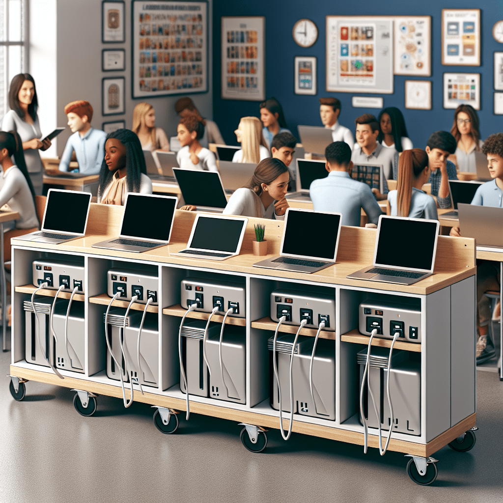 Charging Carts - Protech Projection Systems