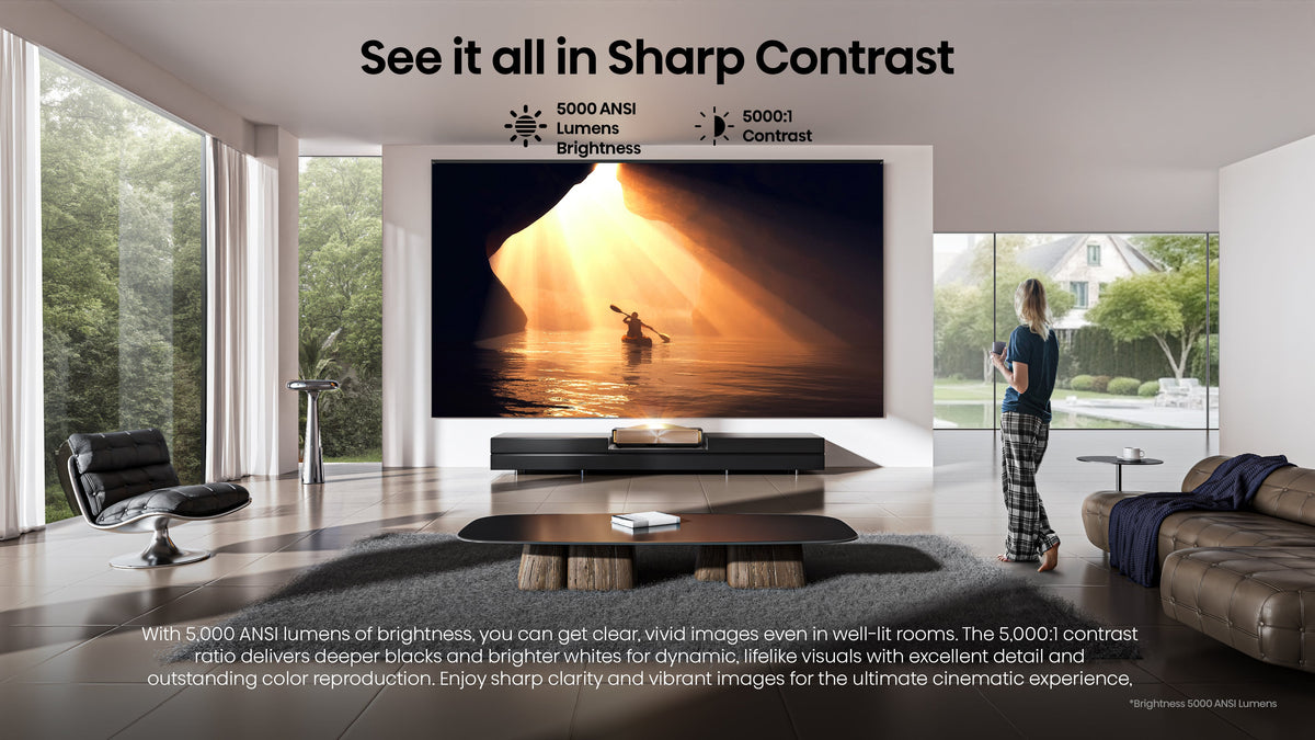 Hisense L9Q 4K Triple Laser Ultra Short Throw Projector 5000 Lumens