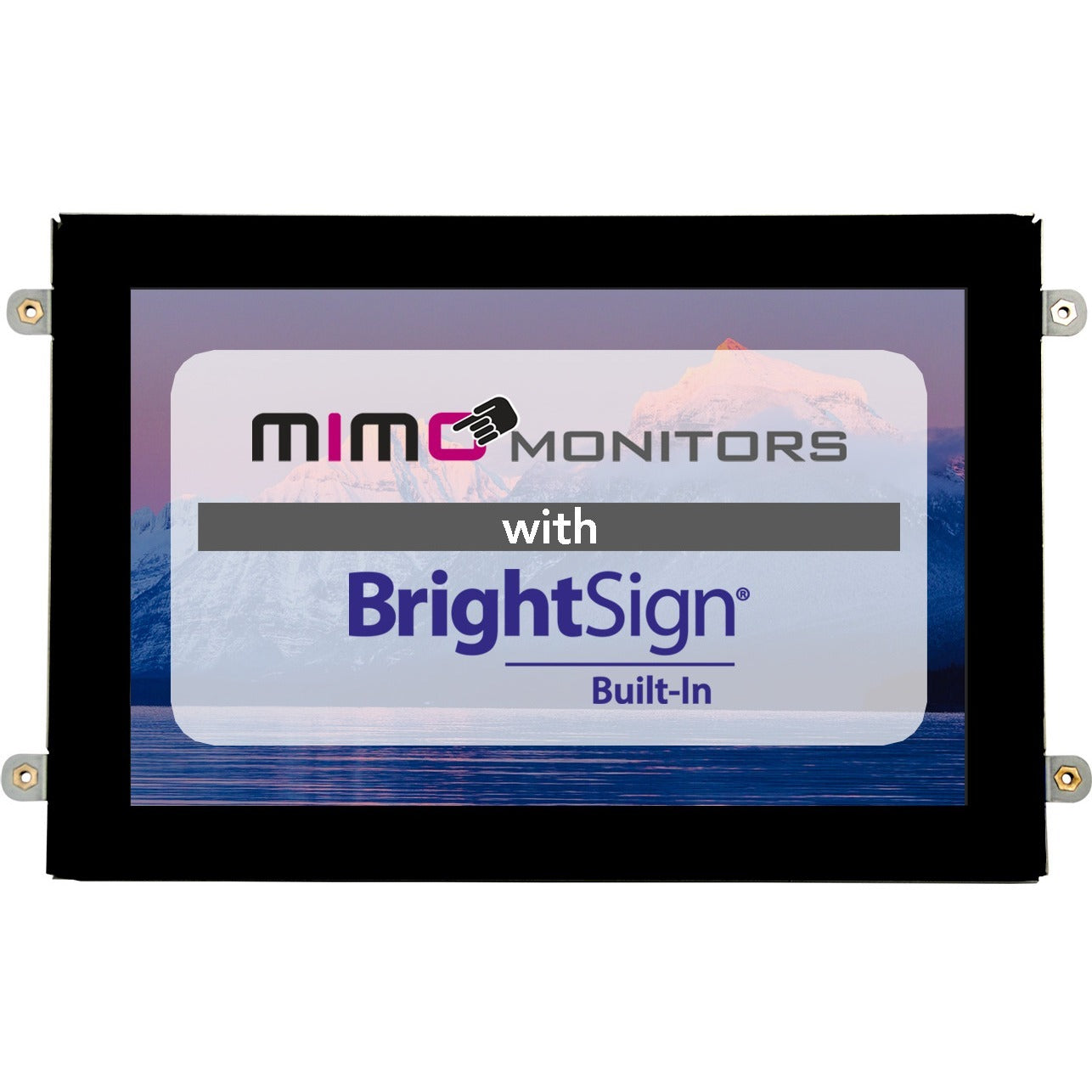 Mimo MBS-1080C-OF-POE 10.1" Open Frame Digital Signage Display with BrightSign Built-In