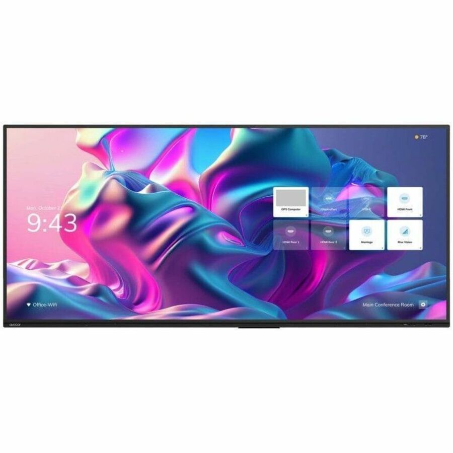 Avocor AVE-9200 92 Inch 5K UHD 21:9 Interactive Collaboration Display
