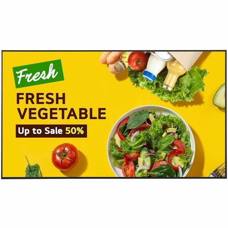 LG 65UV5N-E 65" 4K UHD Digital Signage Media Player with BrightSignOS