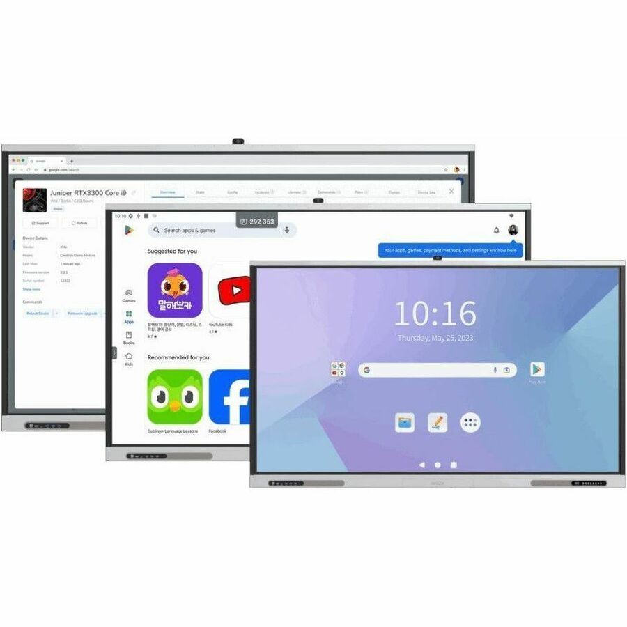 Avocor AVA-8620 86 Inch 4K UHD Interactive EDLA Touch Display