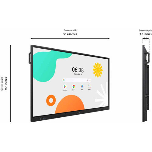 Samsung WA65F 65" UHD 4K Touchscreen Commercial Monitor Samsung