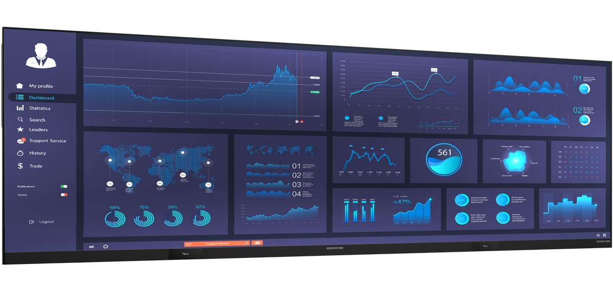 Optoma ProScene UWC295 295" Full HD LED Display
