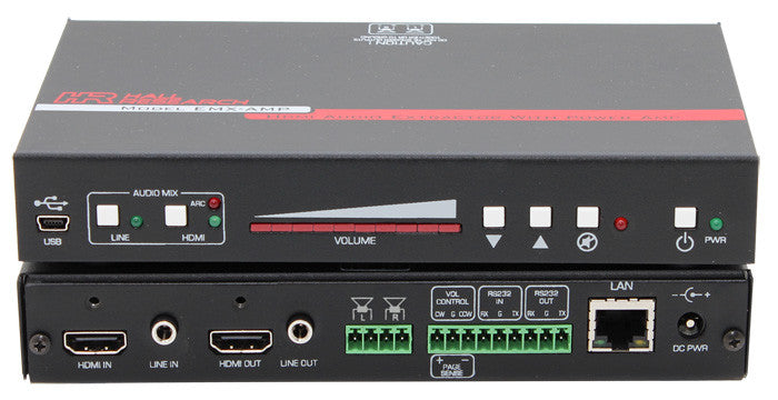 Hall Technologies EMX-I-AMP 4K HDMI Audio Extractor