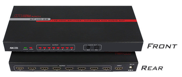 Hall Technologies SP-HD-8B 8-Channel HDMI Splitter