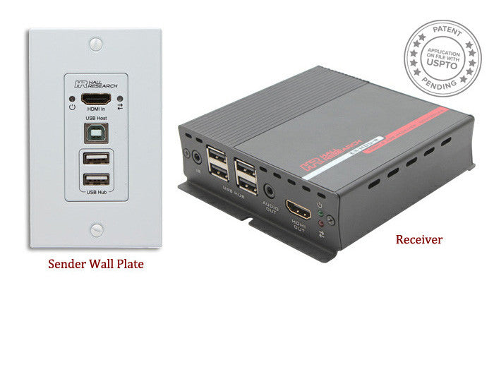 Hall Technologies EX-HDU HDMI and USB Extension on CAT6