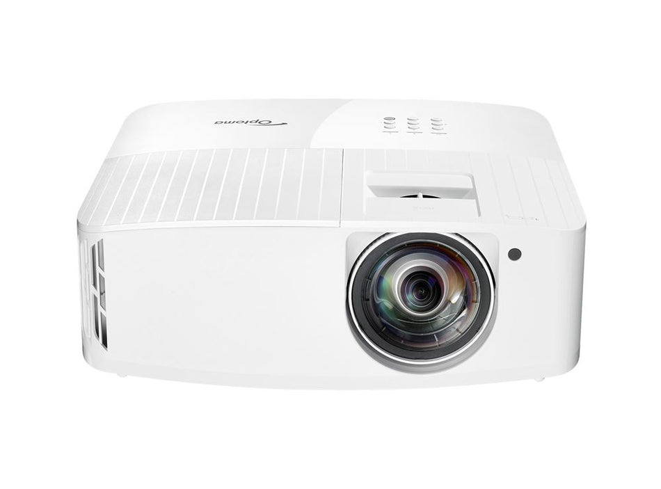 Optoma UHD35STx Short Throw 4K UHD Gaming and Home Entertainment Projector