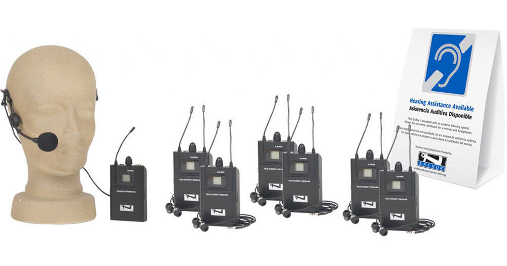 Anchor Audio TOUR-9000 Wireless Tour Guide Package