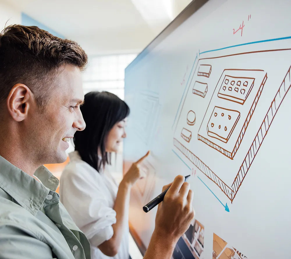 ViewSonic IFP7562 75-inch 4K UHD PCAP Touch Interactive Display for Collaboration