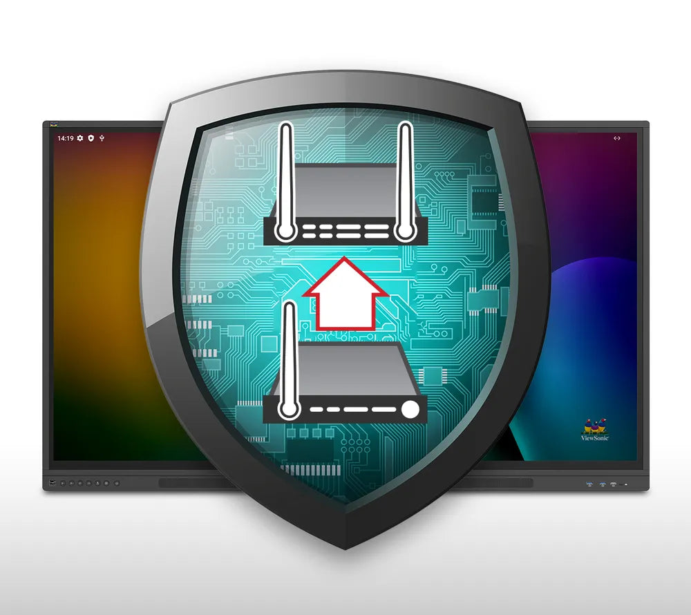 65-inch ViewBoard Interactive Display for Enhanced Classroom Collaboration and Security