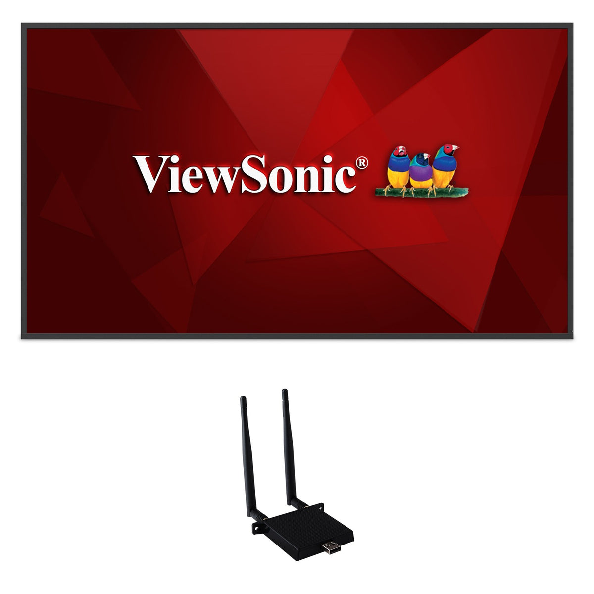 ViewSonic CDE6530-W1 4K Ultra HD Commercial Display