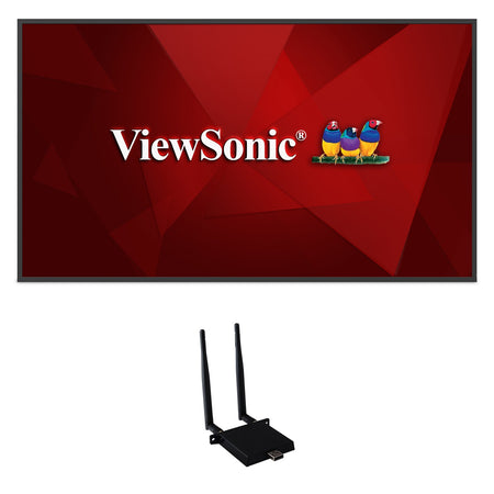 ViewSonic CDE6530-W1 4K Ultra HD Commercial Display