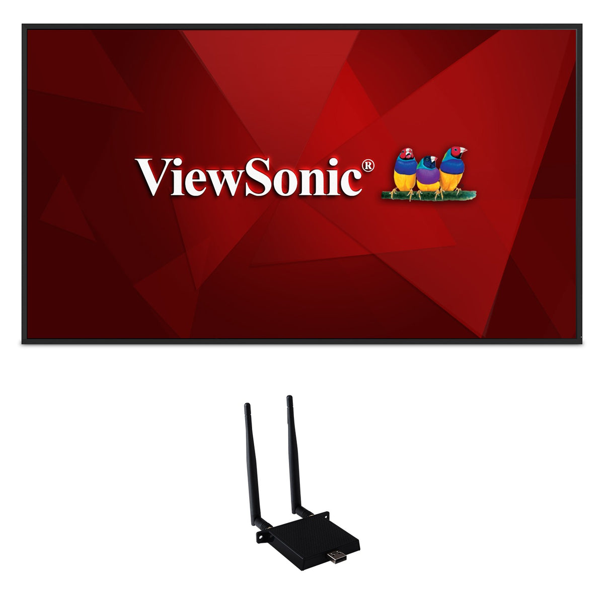 ViewSonic CDE7530-W1 4K Ultra HD Commercial Display