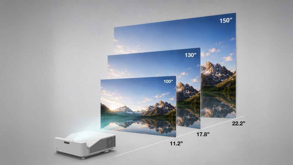 Optoma ZU600UST WUXGA Ultra Short Throw Laser Projector