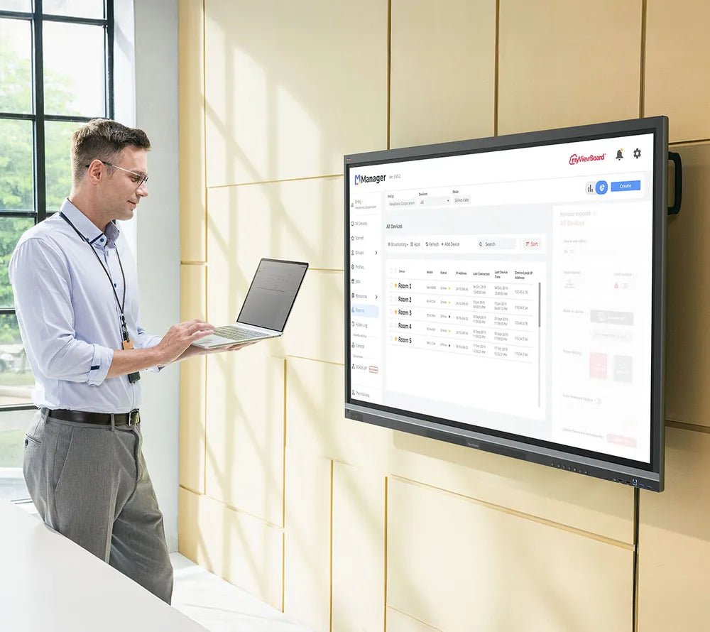 ViewSonic IFP7551 75 inch 4K Interactive ViewBoard Display Protech viewsonic-ifp7551-75-inch-4k-interactive-viewboard-display-protech