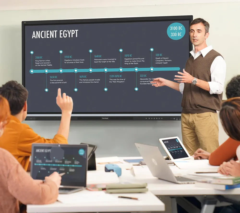 ViewSonic ViewBoard 86-inch 4K EDLA Interactive Display for Dynamic Learning
