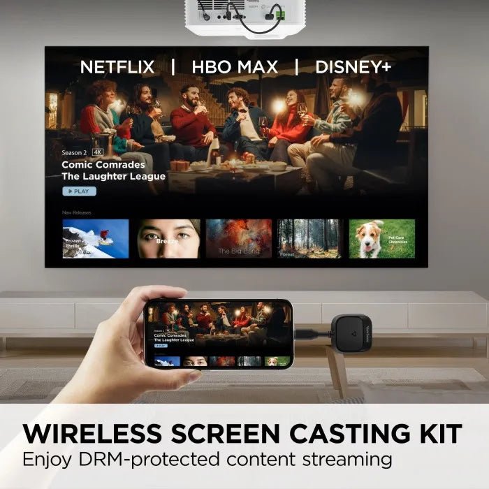 ViewSonic WPD - 900 Wireless Screen Casting Kit: Plug - and - Play 1080p HD Display - Protech Projection Systems