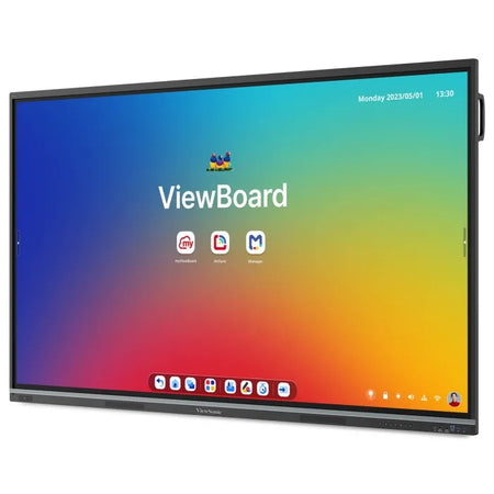 ViewSonic 75-inch 4K EDLA Interactive ViewBoard Display with Integrated Microphone, USB-C