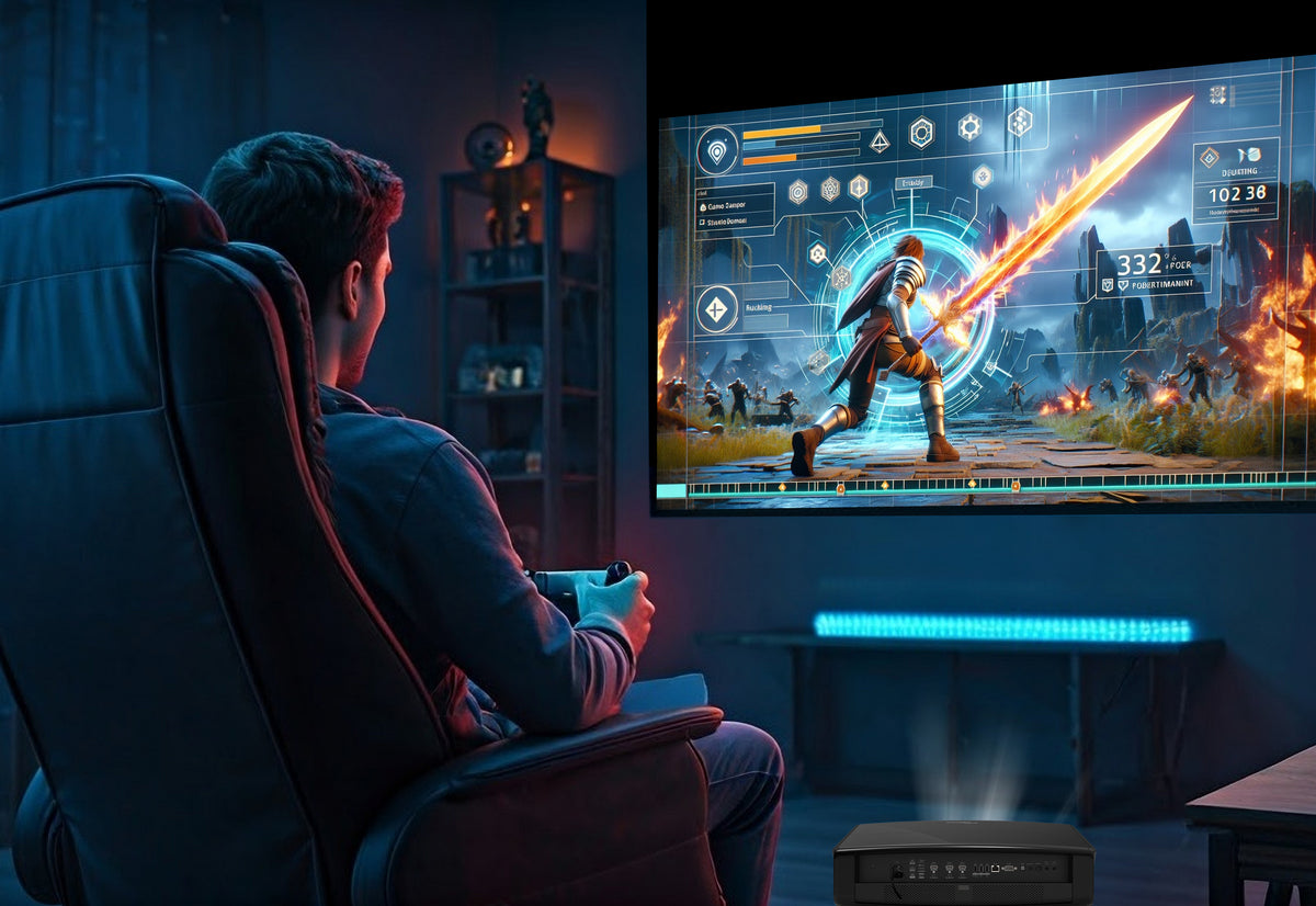 Optoma UHZ68 4,500 Lumen 4K UHD Laser Home Theater Projector