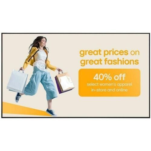 LG 49UV5N-E 49" UHD Digital Signage Display with BrightSignOS