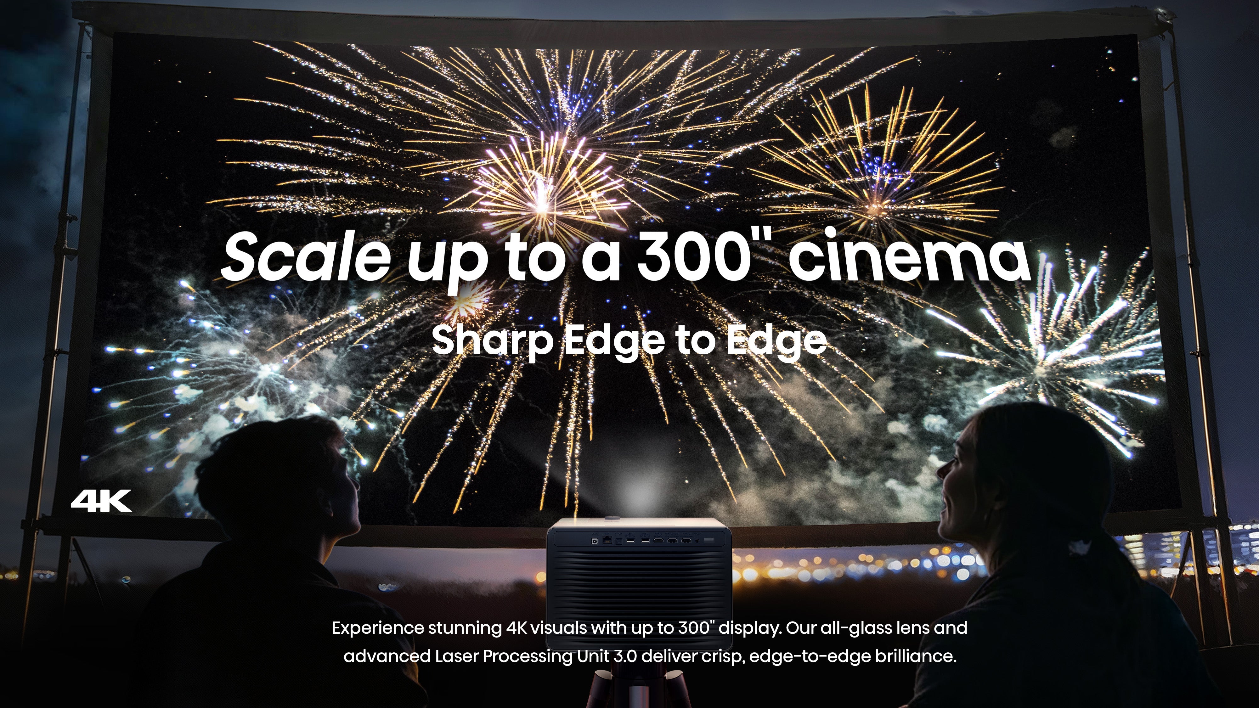 Hisense XR10 4K Triple Laser Projector with Iris and Lens Shift