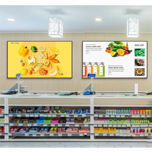 LG 55UV5N-E 55" UHD Digital Signage Display with BrightSignOS