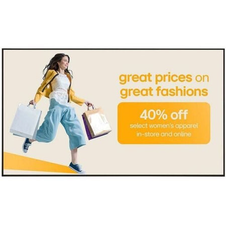 LG 55UV5N-E 55" UHD Digital Signage Display with BrightSignOS